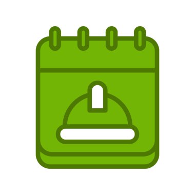 Modern İşçi Bayramı simgesinin vektör illüstrasyonu