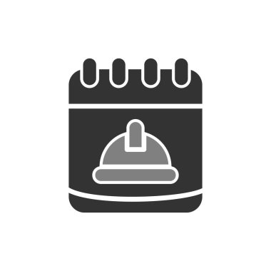 Modern İşçi Bayramı simgesinin vektör illüstrasyonu