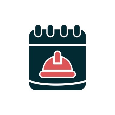 Modern İşçi Bayramı simgesinin vektör illüstrasyonu