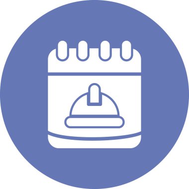 Modern İşçi Bayramı simgesinin vektör illüstrasyonu