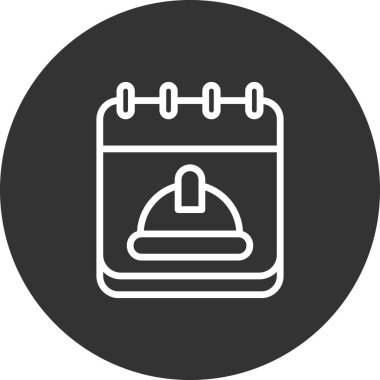 Modern İşçi Bayramı simgesinin vektör illüstrasyonu