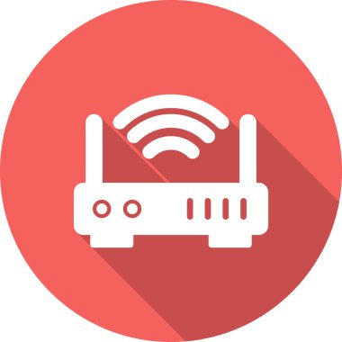 Modem. Web simgesi basit tasarım 