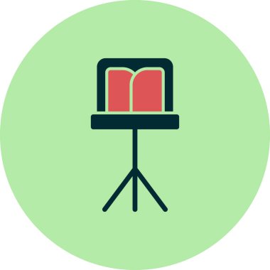 Modern eğitim ikonunun vektör illüstrasyonu