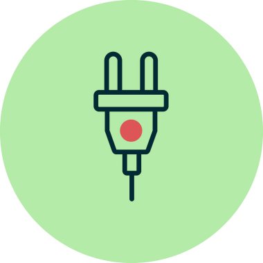 Fiş. Web simgesi basit illüstrasyon 