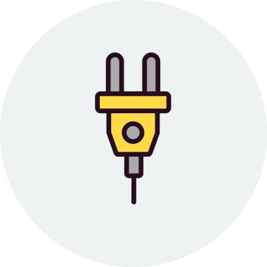 Fiş. Web simgesi basit illüstrasyon 