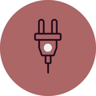 Fiş. Web simgesi basit illüstrasyon 