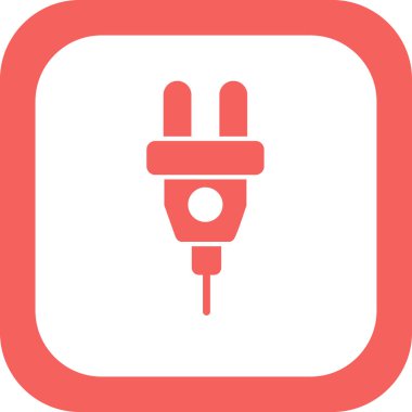 Fiş. Web simgesi basit illüstrasyon 