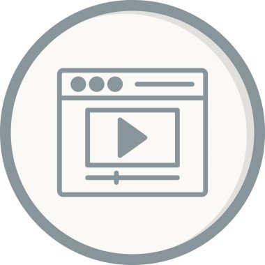 seo modern simgesinin vektör illüstrasyonu