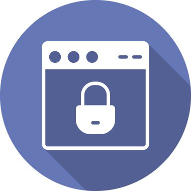 Web tarayıcı, basit vektör illüstrasyon tasarımı