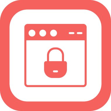 Web tarayıcı, basit vektör illüstrasyon tasarımı