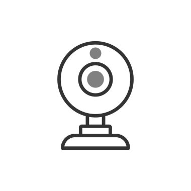 Webcam simge vektör çizim