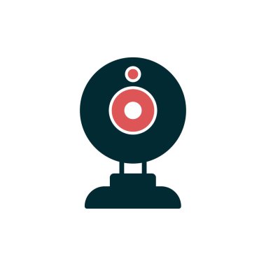 Webcam simge vektör çizim