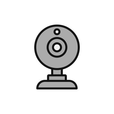 Webcam simge vektör çizim