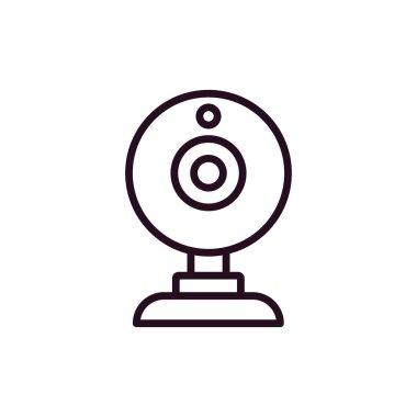 Webcam simge vektör çizim
