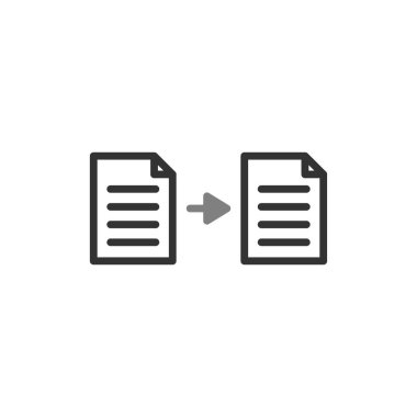 dosya simgesi vektörü, düz işaret, beyaz üzerine izole edilmiş katı resim, logo illüstrasyonu. belge simgeleri