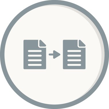 dosya biçimi simgesi, vektör illüstrasyonu