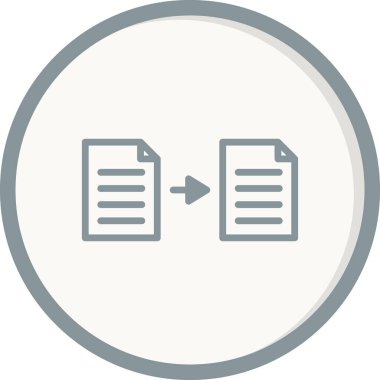 dosya biçimi simgesi, vektör illüstrasyonu