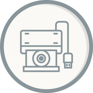 seo modern simgesinin vektör illüstrasyonu