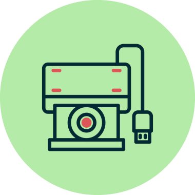 seo modern simgesinin vektör illüstrasyonu