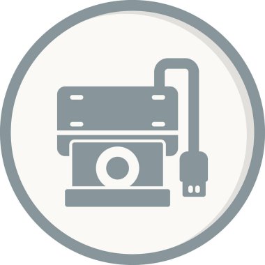 Modern b 'nin vektör illüstrasyonu eksik simgesi