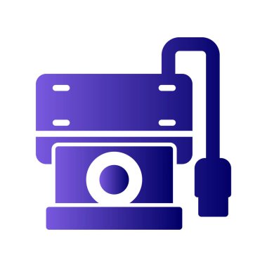 kamera simgesi vektör illüstrasyonu