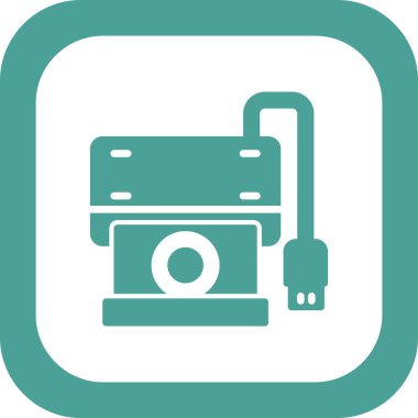 Modern b 'nin vektör illüstrasyonu eksik simgesi