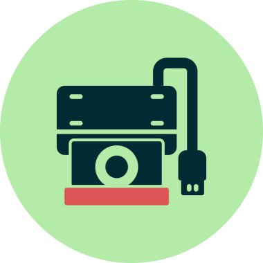 Modern b 'nin vektör illüstrasyonu eksik simgesi