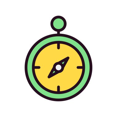 Pusula simgesi vektör resimlemesi