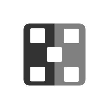 sim kart simgesi vektör illüstrasyonu