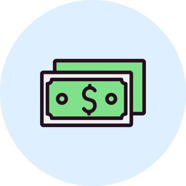 Dolar işareti vektör illüstrasyonuName