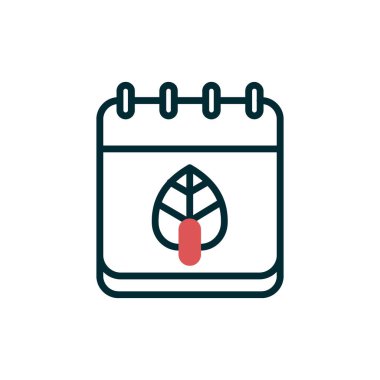 Modern Yaprak simgesinin vektör illüstrasyonu