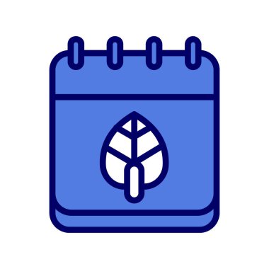 Modern Yaprak simgesinin vektör illüstrasyonu