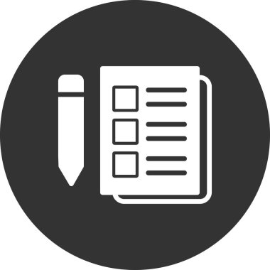 Planlayıcı simgesinin vektör illüstrasyonu