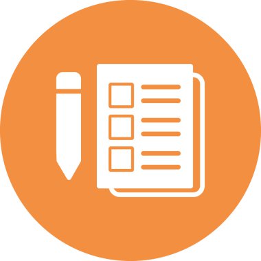 Planlayıcı simgesinin vektör illüstrasyonu