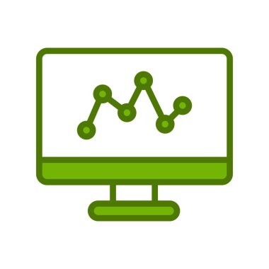 vektör Sunum simgesi illüstrasyonu