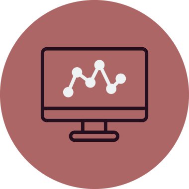 vektör Sunum simgesi illüstrasyonu