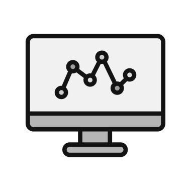 vektör Sunum simgesi illüstrasyonu