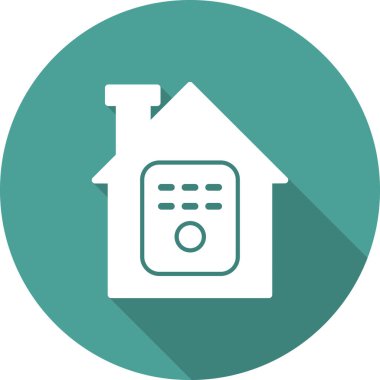 Ev simgesi vektör illüstrasyonu