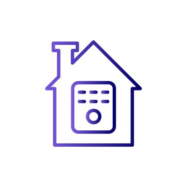 Ev simgesi vektör illüstrasyonu