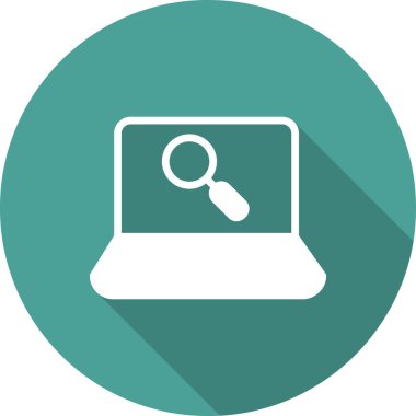 arama web simgesi illüstrasyonu