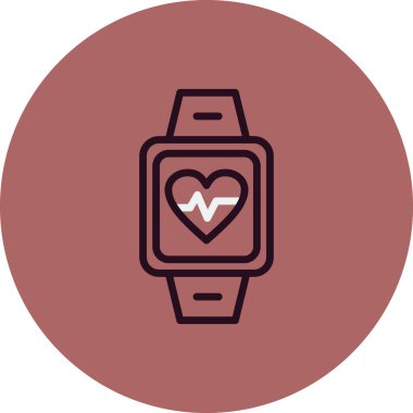 Akıllı vektör ince çizgi simgesi 