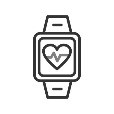 Akıllı vektör ince çizgi simgesi 