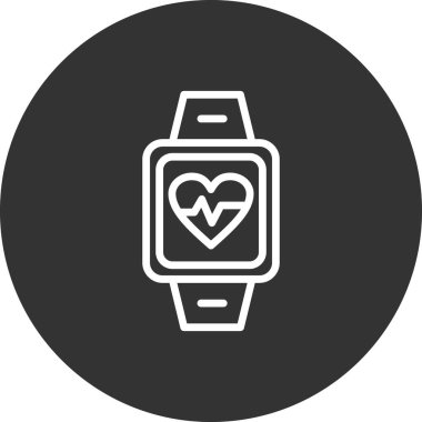 Akıllı vektör ince çizgi simgesi 