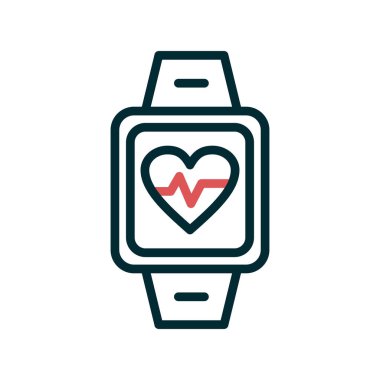 Akıllı vektör ince çizgi simgesi 