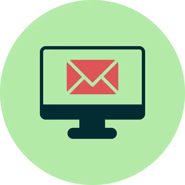 Ícone Mail Design Ilustração Vetorial —  Vetores de Stock