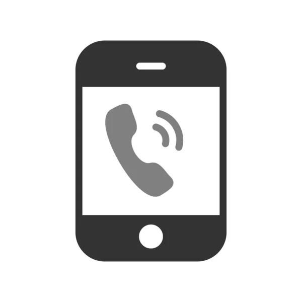 Mein Telefon Finden Web Symbol Einfache Illustration — Stockvektor