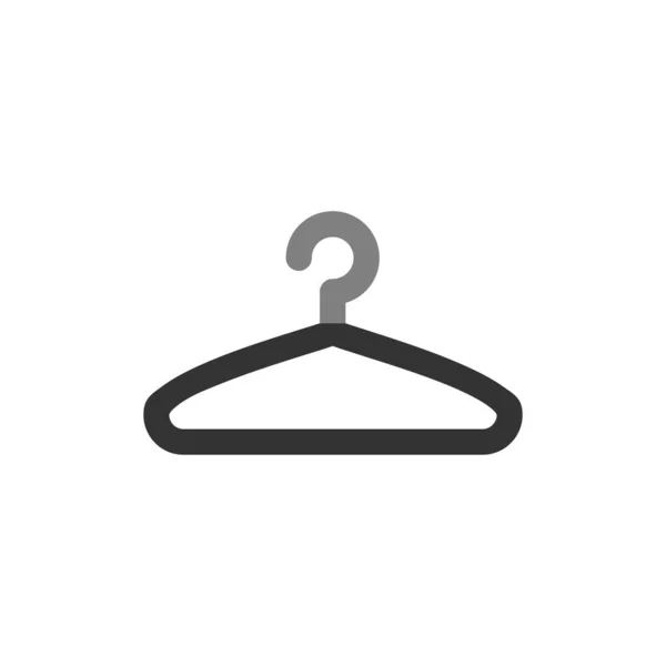 Vector Illustration Hanger Icon — Vetor de Stock