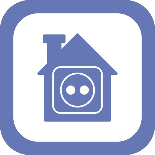 House Icon Vector Illustration — Stock Vector