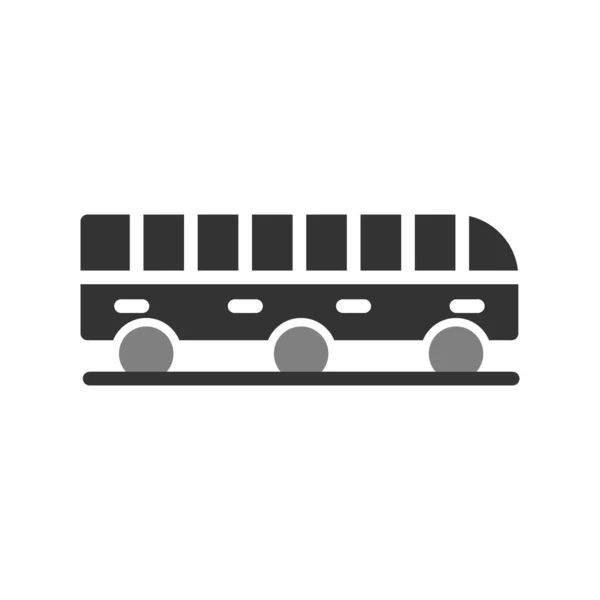 Bus Icon Vector Isolated White Background Your Web Mobile App — Stok Vektör