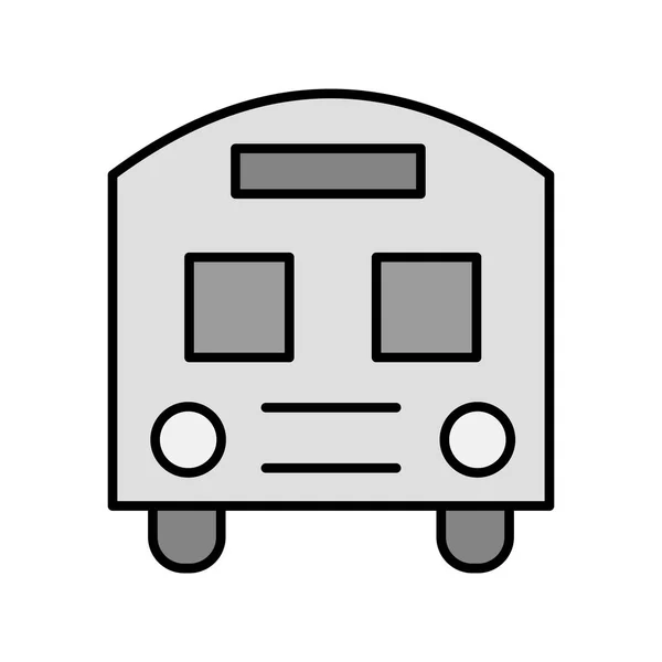 Bus Icon Vector Illustration — Stock Vector